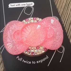 Hello Kitty Bow Popsocket with Swarovski C…